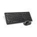Беспроводной комплект (клавиатура, мышь) A4Tech 4200N (GR-92+G3-200N) Black