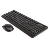 Комплект (клавиатура, мышь) беспроводной A4Tech FG1012 Black