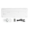 Комплект (клавіатура, миша) бездротовий A4Tech FG1012 White