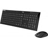 Комплект (клавиатура, мышь) беспроводной Rapoo 8210M Wireless Black