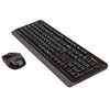 Комплект (клавиатура, мышь) беспроводной A4Tech FG1010S Black/Grey