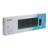 Комплект (клавиатура, мышь) беспроводной A4Tech FG1010S Black/Grey