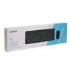 Комплект (клавіатура, миша) бездротовий A4Tech FG1012S Black/Grey