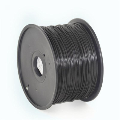 Філамент пластик Gembird (3DP-PLA1.75-01-BK) для 3D-принтера, PLA, 1.75 мм, чорний, 1кг