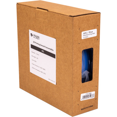 ABS-пластик PowerPlant Filament для 3D-принтера 1.75 мм 1 кг, синій (PT812868) ABS-пластик PowerPlant Filament для 3D-принтера 1.75 мм 1 кг, синій (PT812868)