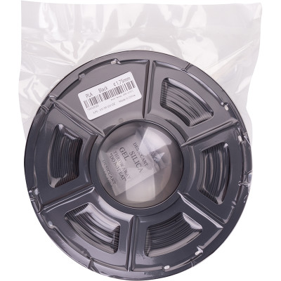 PLA-пластик PowerPlant Filament для 3D-принтера 1.75 мм 1 кг, чорний (PT812936)