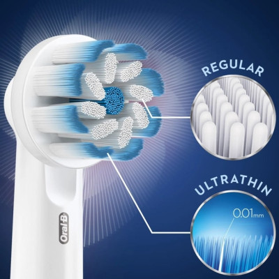 Насадка для зубної електрощітки Braun Oral-B Pro Sensitive Clean EB60X (2 шт) Насадка для зубної електрощітки Braun Oral-B Pro Sensitive Clean EB60X (2 шт)