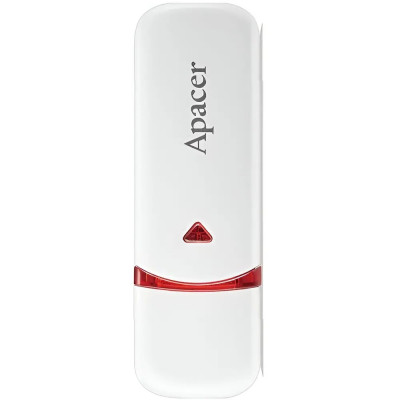 Флеш-накопичувач USB 64GB Apacer AH333 White (AP64GAH333W-1)