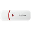 Флеш-накопичувач USB 64GB Apacer AH333 White (AP64GAH333W-1)