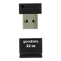 Флеш-накопитель USB2.0 32GB Goodram UPI2 (Piccolo) Black (UPI2-0320K0R11)