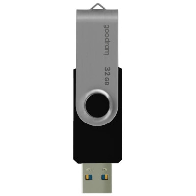 Флеш-накопитель USB3.2 32GB Goodram UTS3 (Twister) Black(UTS3-0320K0R11)