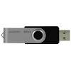 Флеш-накопичувач USB3.2 64GB Goodram UTS3 (Twister) Black (UTS3-0640K0R11)