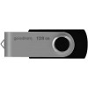 Флеш-накопитель USB3.2 128GB Goodram UTS3 (Twister) Black (UTS3-1280K0R11)