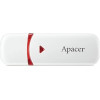Флеш-накопичувач USB 32GB Apacer AH333 White (AP32GAH333W-1)