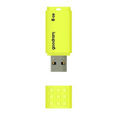 Флеш-накопитель USB2.0 8GB Goodram UME2 Yellow (UME2-0080Y0R11)