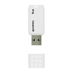 Флеш-накопитель USB2.0 8GB Goodram UME2 White (UME2-0080W0R11)