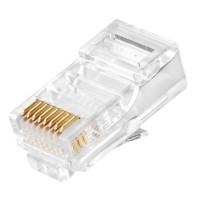 Коннектор RJ 45 Cablexpert (PLUG3UP6/50) с позолоченными контактами (50 шт/уп)