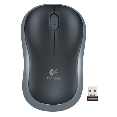 Беспроводная мышь Logitech M185 Grey (910-002238)