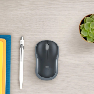 Беспроводная мышь Logitech M185 Grey (910-002238)