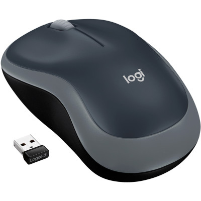 Беспроводная мышь Logitech M185 Grey (910-002238)