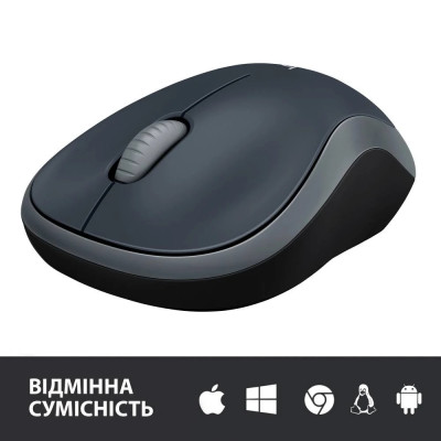 Беспроводная мышь Logitech M185 Grey (910-002238)
