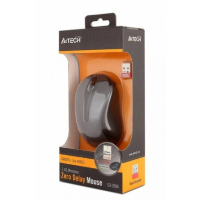 Беспроводная мышь A4Tech G3-280A Grey