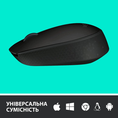 Беспроводная мышь Logitech M170 Grey/Black (910-004642)