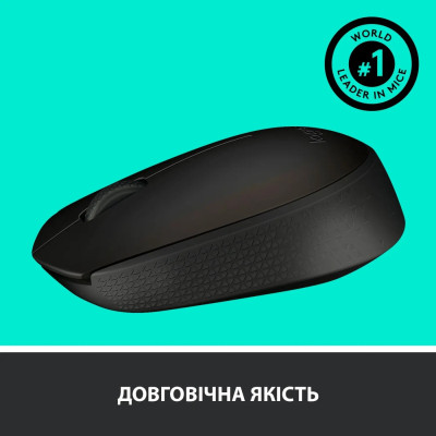 Беспроводная мышь Logitech M170 Grey/Black (910-004642)
