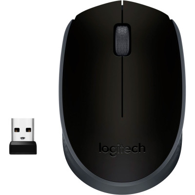 Беспроводная мышь Logitech M171 Grey/Black (910-004424)