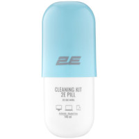 Набор для чистки 2E Pill (2E-SK140BL) LED/LCD + салфетка 20х20 см White/Blue