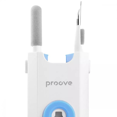 Многофункциональный набор Proove Mr. Cleaner 8in1 для чистки электроники и гаджетов White (MCS00000802)