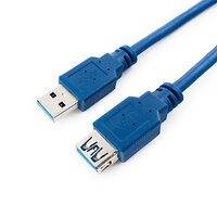 Кабель Gembird (CCP-USB3-AMAF-6) USB 3.0 AM/AF 1.8 м, синій, Premium