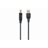 Кабель Cablexpert USB - USB Type-B V 2.0 (M/M), 1.8 м, черный (CCP-USB2-AMBM-6)