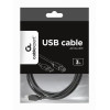 Кабель Cablexpert USB - USB Type-B V 2.0 (M/M), 1.8 м, черный (CCP-USB2-AMBM-6)