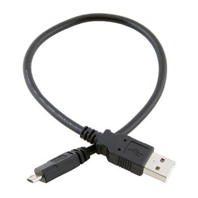 Кабель Atcom USB - micro USB V 2.0 (M/M), 0.8 м, чорний (9174) пакет