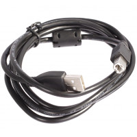 Кабель Cablexpert USB - USB Type-B V 2.0 (M/M), 1.8 м, феритовий фільтр, чорний (CCF-USB2-AMBM-6)