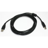 Кабель Cablexpert USB - USB Type-B V 2.0 (M/M), 1.8 м, феритовий фільтр, чорний (CCF-USB2-AMBM-6)