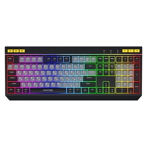 Клавиатура Hator Icefall Black (HTK401UA)
