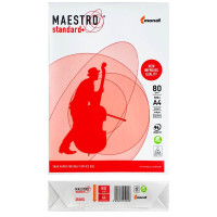 Бумага Maestro офисная Standart+, Mondi, 80г/м2, A4, класс B+, 500л