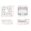 Процессорный кулер ID-Cooling IS-37-XT Black