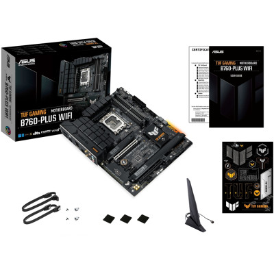 Материнська плата Asus TUF Gaming B760-Plus WiFi Socket 1700 Материнська плата Asus TUF Gaming B760-Plus WiFi Socket 1700