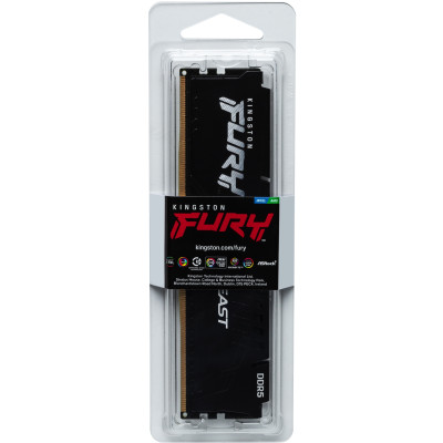 Модуль пам`яті DDR5 16GB/5600 Kingston Fury Beast Black (KF556C40BB-16) Модуль пам`яті DDR5 16GB/5600 Kingston Fury Beast Black (KF556C40BB-16)