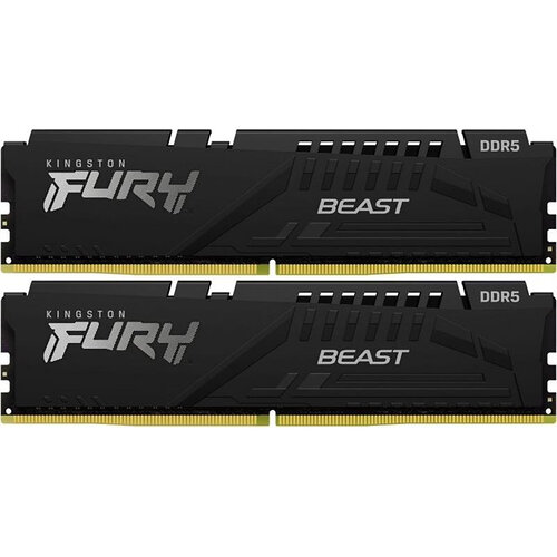 Модуль памяти DDR5 2x16GB/5600 Kingston Fury Beast Black (KF556C36BBEK2-32)