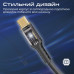 Кабель Promate Lucidline-CC120 USB Type-C - USB Type-C (M/M), 5 A, 100 W, 1.2 м, Black Кабель Promate Lucidline-CC120 USB Type-C - USB Type-C (M/M), 5 A, 100 W, 1.2 м, Black
