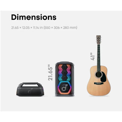 Акустична система Anker SoundCore Rave 3S Black (A31A3012) Акустична система Anker SoundCore Rave 3S Black (A31A3012)