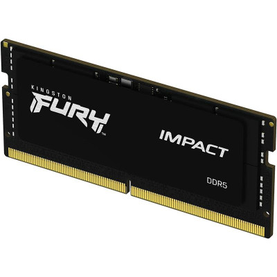 Модуль памяти SO-DIMM DDR5 16GB/4800 Kingston Fury Impact (KF548S38IB-16)