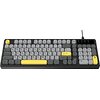Клавіатура Ajazz AF98 Black USB-C Black Gray Yellow (AF98-BGY)
