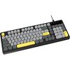Клавіатура Ajazz AF98 Black USB-C Black Gray Yellow (AF98-BGY)
