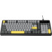 Клавиатура Ajazz AF98 Black USB-C Black Gray Yellow (AF98-BGY)