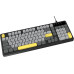 Клавиатура Ajazz AF98 Black USB-C Black Gray Yellow (AF98-BGY)